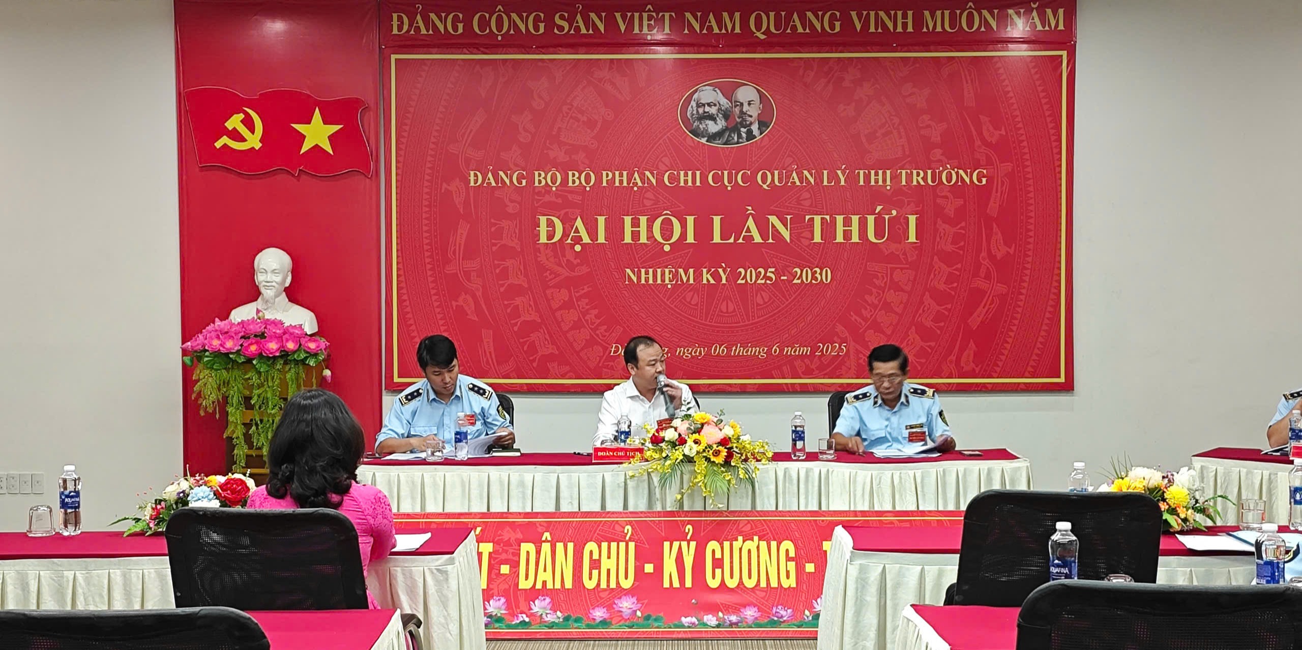 Đại hội Đảng bộ bộ phận Chi cục QLTT Đà Nẵng nhiệm kỳ 2025–2030 diễn ra thành công